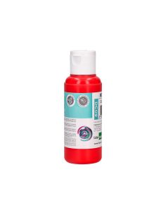 Pintura Acrilica Liderpapel Bote De 80 Ml Rojo 2