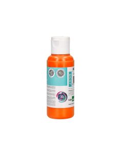 Pintura Acrilica Liderpapel Bote De 80 Ml Naranja 2