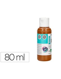 Pintura Acrilica Liderpapel Bote De 80 Ml Marron