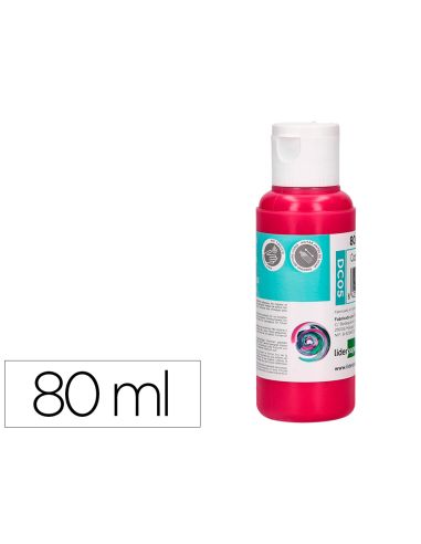 Pintura Acrilica Liderpapel Bote De 80 Ml Magenta