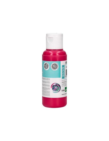 Pintura Acrilica Liderpapel Bote De 80 Ml Magenta