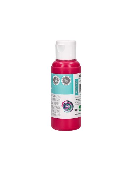 Pintura Acrilica Liderpapel Bote De 80 Ml Magenta