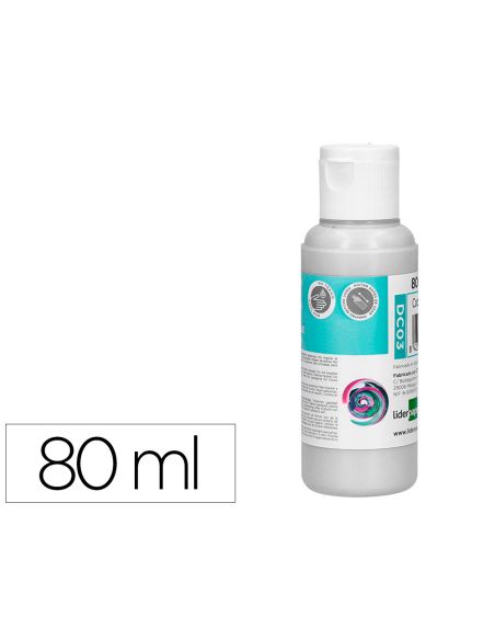 Pintura Acrilica Liderpapel Bote De 80 Ml Blanco