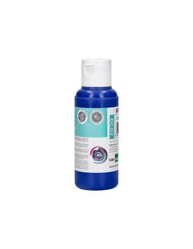 Pintura Acrilica Liderpapel Bote De 80 Ml Azul Ultramar