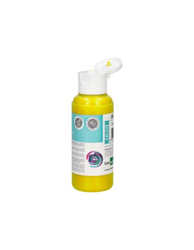Pintura Acrilica Liderpapel Bote De 80 Ml Amarillo