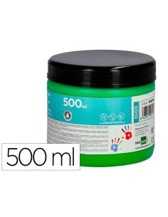 Pintura Dedos Liderpapel Tarrina De 500 Ml Verde