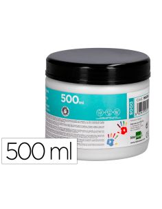 Pintura Dedos Liderpapel Tarrina De 500 Ml Blanco