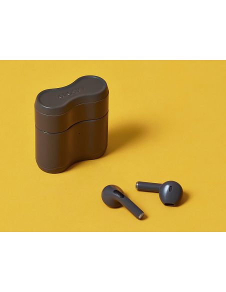 Auriculares Groovy Tws Wireless Color Gris Oscuro|Libreriasalesiana