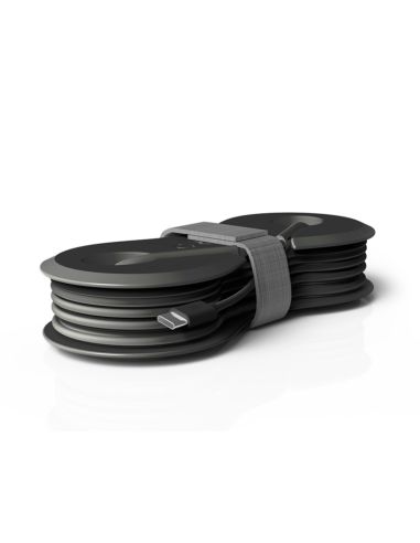 Auriculares Groovy Con Microfono Y Estuche Conector Tipo-C Color Negro