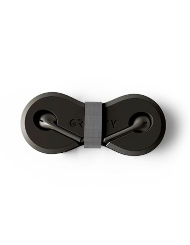 Auriculares Groovy Con Microfono Y Estuche Conector Tipo-C Color Negro
