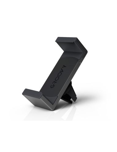 Soporte Para Movil Groovy Coche Rotacion 360º Color Gris Oscuro