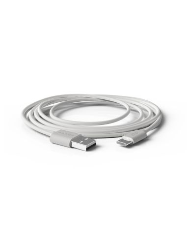 Cable Groovy Usb-A A Tipo C Longitud 2 Mt Color Blanco