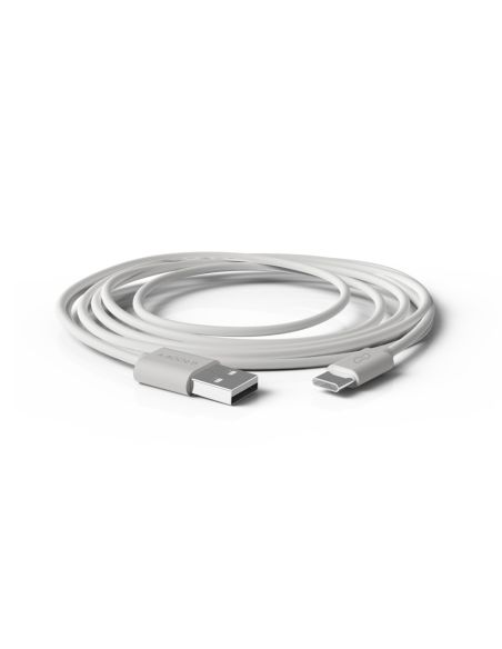 Cable Groovy Usb-A A Tipo C Longitud 2 Mt Color Blanco