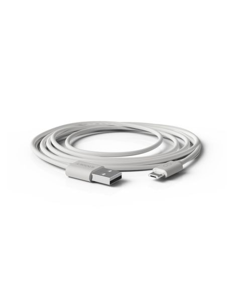 Cable Groovy Usb-A A Micro Usb Longitud 2 Mt Color Blanco