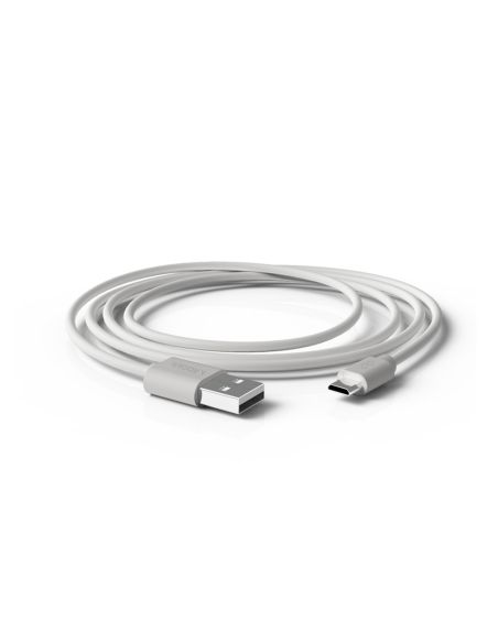 Cable Groovy Usb-A A Micro Usb Longitud 1 Mt Color Blanco