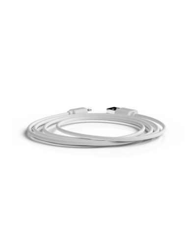 Cable Groovy Usb 2.0 A Apple Lightning Longitud 1 Metro Color Blanco