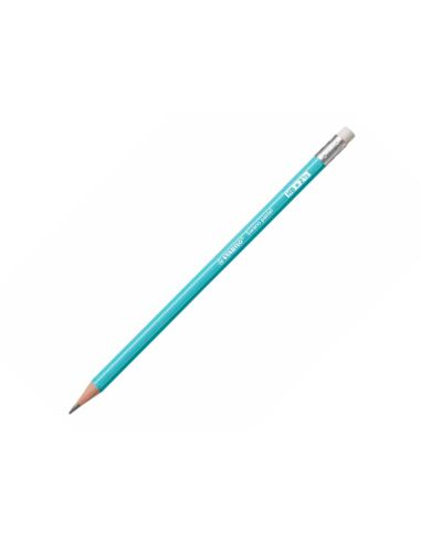 Lapices De Grafito Con Goma Stabilo Swano Mina 2,2 Mm Dureza Hb Azul Pastel
