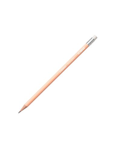 Lapices De Grafito Con Goma Stabilo Swano Mina 2,2 Mm Dureza Hb Melocoton Pastel