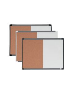 Pizarra Blanca Nobo Magnetica Con Tablero De Corcho 585X430 Mm 2