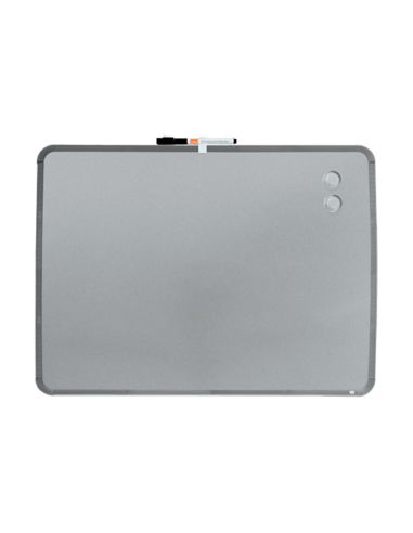 Pizarra Nobo Magnetica Para El Hogar Acero Marco Slim Plata 430X580 Mm