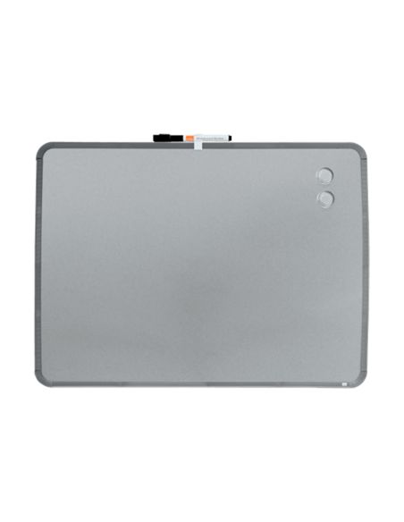 Pizarra Nobo Magnetica Para El Hogar Acero Marco Slim Plata 430X580 Mm