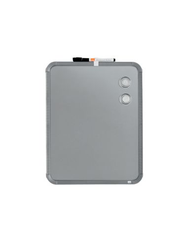 Pizarra Nobo Magnetica Para El Hogar Acero Marco Slim Plata 280X360 Mm