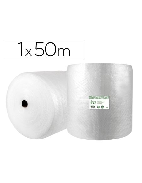 Plastico Burbuja Liderpapel Ecouse 1X50M 30% De Plastico Reciclado