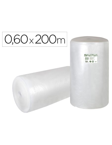 Plastico Burbuja Liderpapel Ecouse 0.60X200M 30% De Plastico Reciclado