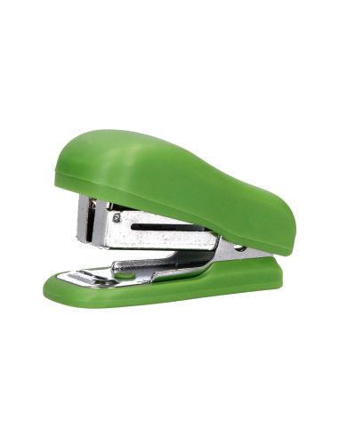 Grapadora Liderpapel Ecouse Mini Capacidad 12 Hojas 100% Plastico Reciclado Con Caja De 1000 Grapas 26/6