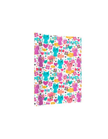 Papel De Regalo Basika Infantil Rollo Ancho 1 M Longitud 3 Mt Diseños Surtidos