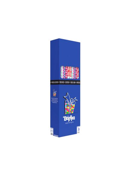 Papel De Regalo Basika Todo Año Rollo Ancho 1 M Longitud 3 M Modelos Surtidos Gramaje 50 Gr