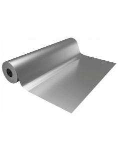 Papel De Regalo Basika Metalizado Plata Bobina Ancho 62 Cm Longitud 80 M 2