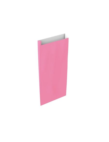 Sobre Papel Basika Celulosa Rosa Con Fuelle S 150X300X60 Mm Paquete De 25 Unidades