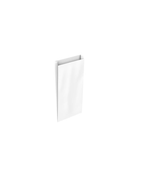 Sobre Papel Basika Celulosa Blanco Con Fuelle Xs 120X250X30 Mm Paquete De 25 Unidades