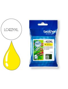 Ink-Jet Brother Lc-422Xly Yellow Mfc-J5340Dw / Mfc-J5740Dw / Mfc-J6540Dw / Mfc-J6940Dw 1500 Paginas