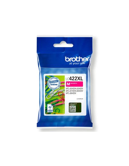 Ink-Jet Brother Lc-422Xlm Magenta Mfc-J5340Dw / Mfc-J5740Dw / Mfc-J6540Dw / Mfc-J6940Dw 1500 Paginas