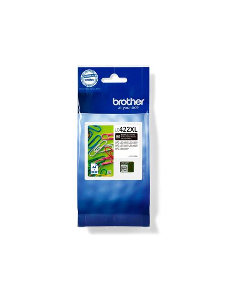 Ink-Jet Brother Lc-422Xlbk Negro Mfc-J5340Dw / Mfc-J5740Dw / Mfc-J6540Dw / Mfc-J6940Dw 3000 Paginas