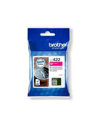 Ink-Jet Brother Lc-422M Magenta Mfc-J5340Dw / Mfc-J5740Dw / Mfc-J6540Dw / Mfc-J6940Dw 550 Paginas