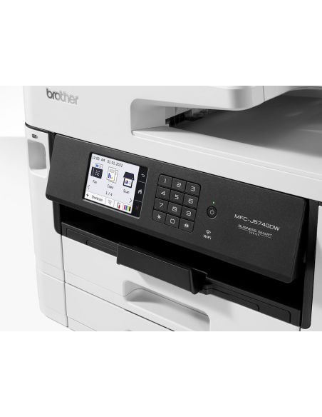 Equipo Multifuncion Brother Mfcj6940Dw Profesional A4 / A3 Color Tinta 28Ppm Duplex Tactil Wifi Bandejas 2X250 H