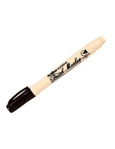 Rotulador Artline Supreme Brush Epfs Pintura Base De Agua Punta Tipo Pincel Trazo Fino Marron Oscuro 2