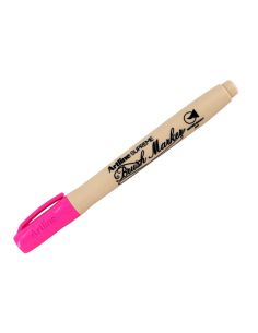 Rotulador Artline Supreme Brush Epfs Pintura Base De Agua Punta Tipo Pincel Trazo Fino Rosa 2