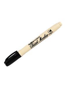 Rotulador Artline Supreme Brush Epfs Pintura Base De Agua Punta Tipo Pincel Trazo Fino Negro 2