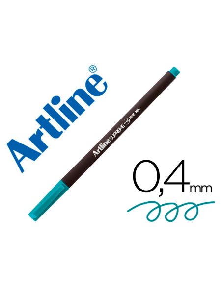 Rotulador Artline Supreme Epfs200 Fine Liner Punta De Fibra Turquesa 0,4 Mm