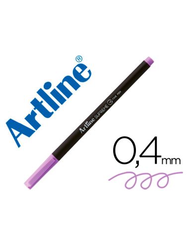 Rotulador Artline Supreme Epfs200 Fine Liner Punta De Fibra Purpura Claro 0,4 Mm