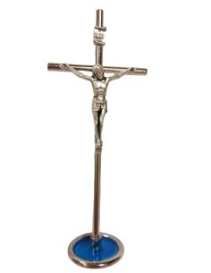 Cruz Mesa Metal Base Trans Azul 16Cm (24)