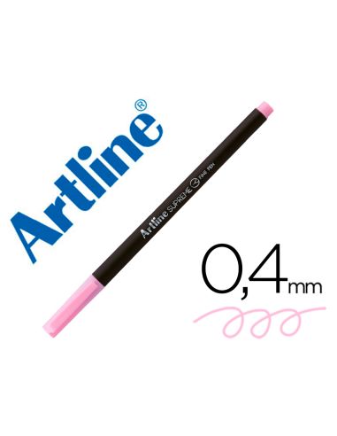 Rotulador Artline Supreme Epfs200 Fine Liner Punta De Fibra Rosa Claro 0,4 Mm