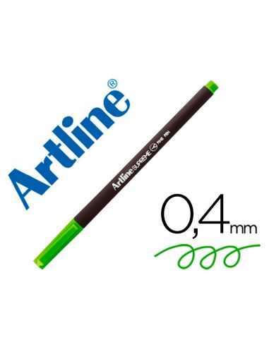 Rotulador Artline Supreme Epfs200 Fine Liner Punta De Fibra Amarillo Limon 0,4 Mm