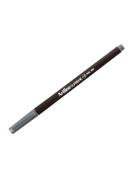Rotulador Artline Supreme Epfs200 Fine Liner Punta De Fibra Gris 0,4 Mm
