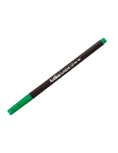 Rotulador Artline Supreme Epfs200 Fine Liner Punta De Fibra Verde 0,4 Mm