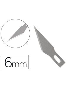 Repuesto Bisturi Q-Connect Para Modelo Kf00289 Blister 5 Unidades